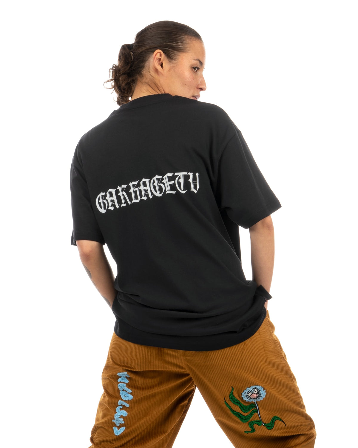 GarbageTV | Free The Mind T-Shirt Black - Concrete