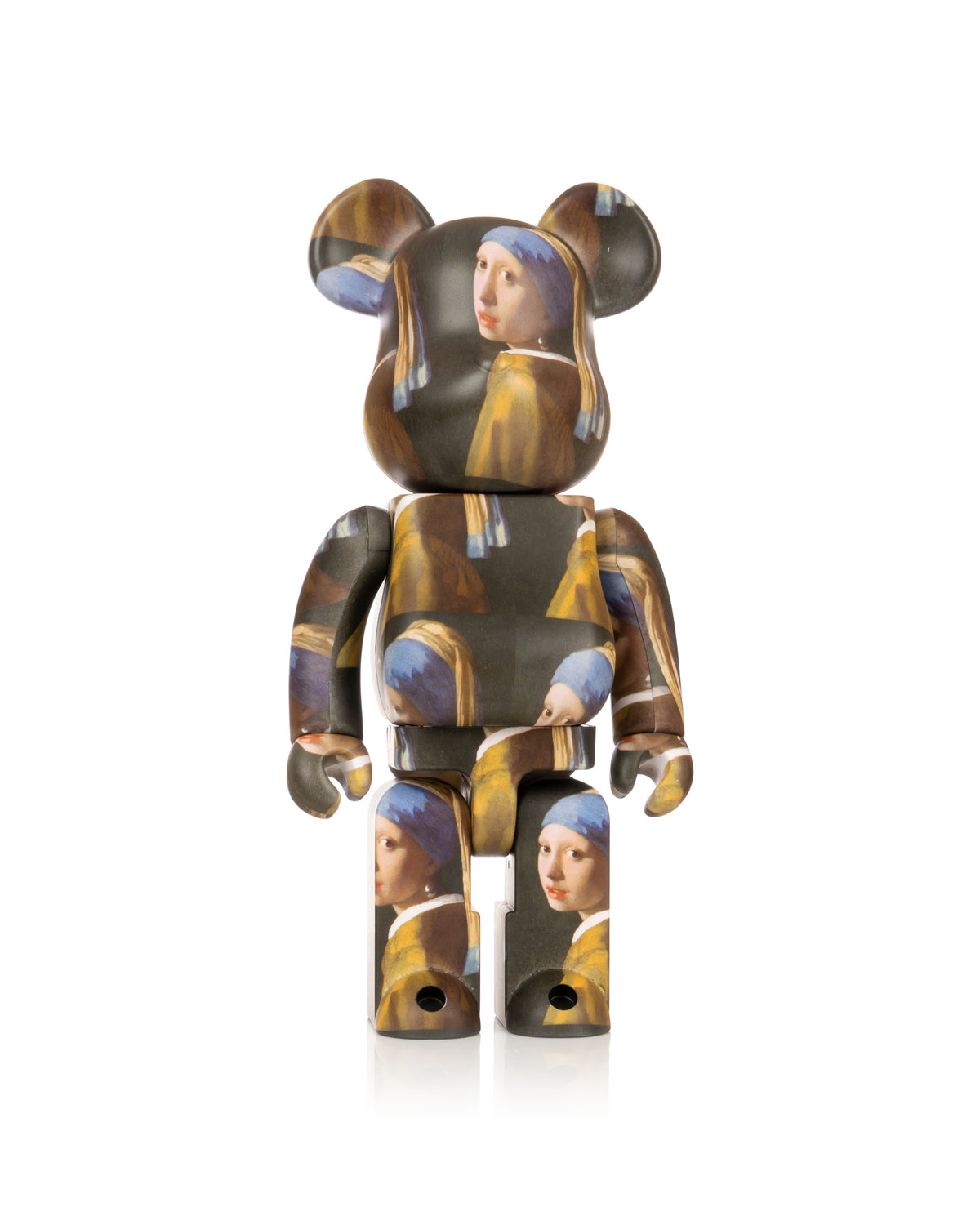 Medicom Toy | Be@rbrick 400% & 100% Johannes Vermeer; Girl With A Pearl Earring - Concrete