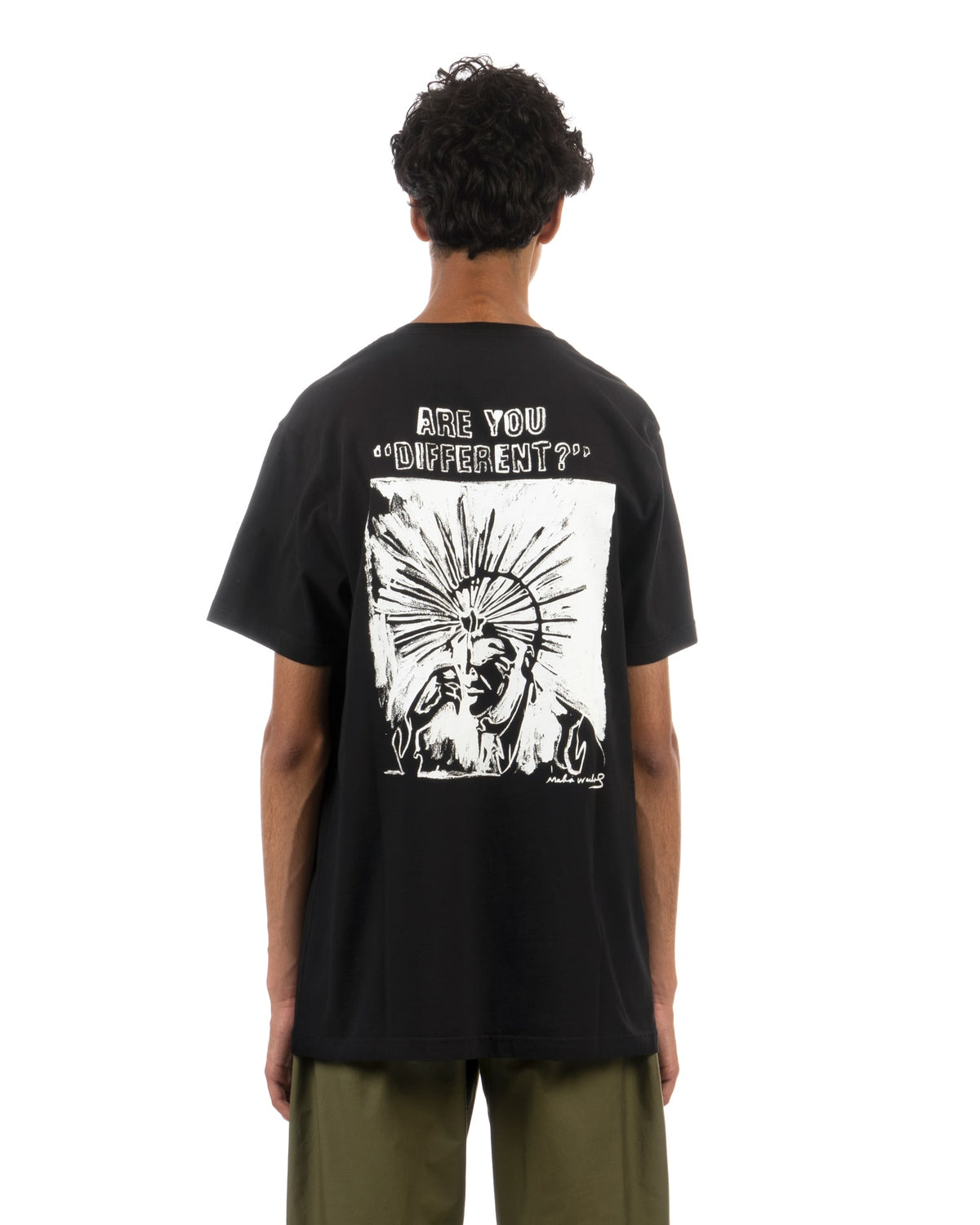 maharishi | 9925 Maha Warhol Mind Temple T-Shirt Black - Concrete