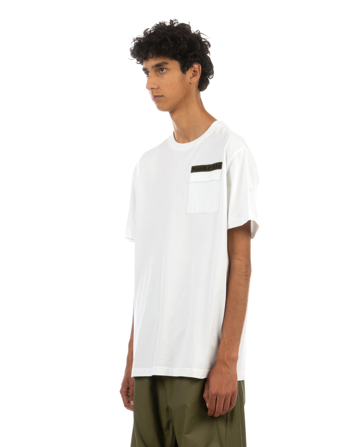 maharishi | x IRAK 9835 Pocket T-Shirt White - Concrete