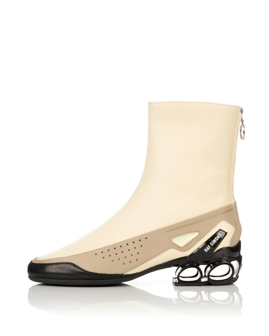 RAF SIMONS (RUNNER) | Cycloid-4 Cream Golden / Black - Concrete