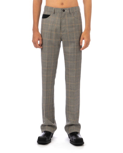 Marni | 'Prince Of Wales' Trousers Grey - Concrete