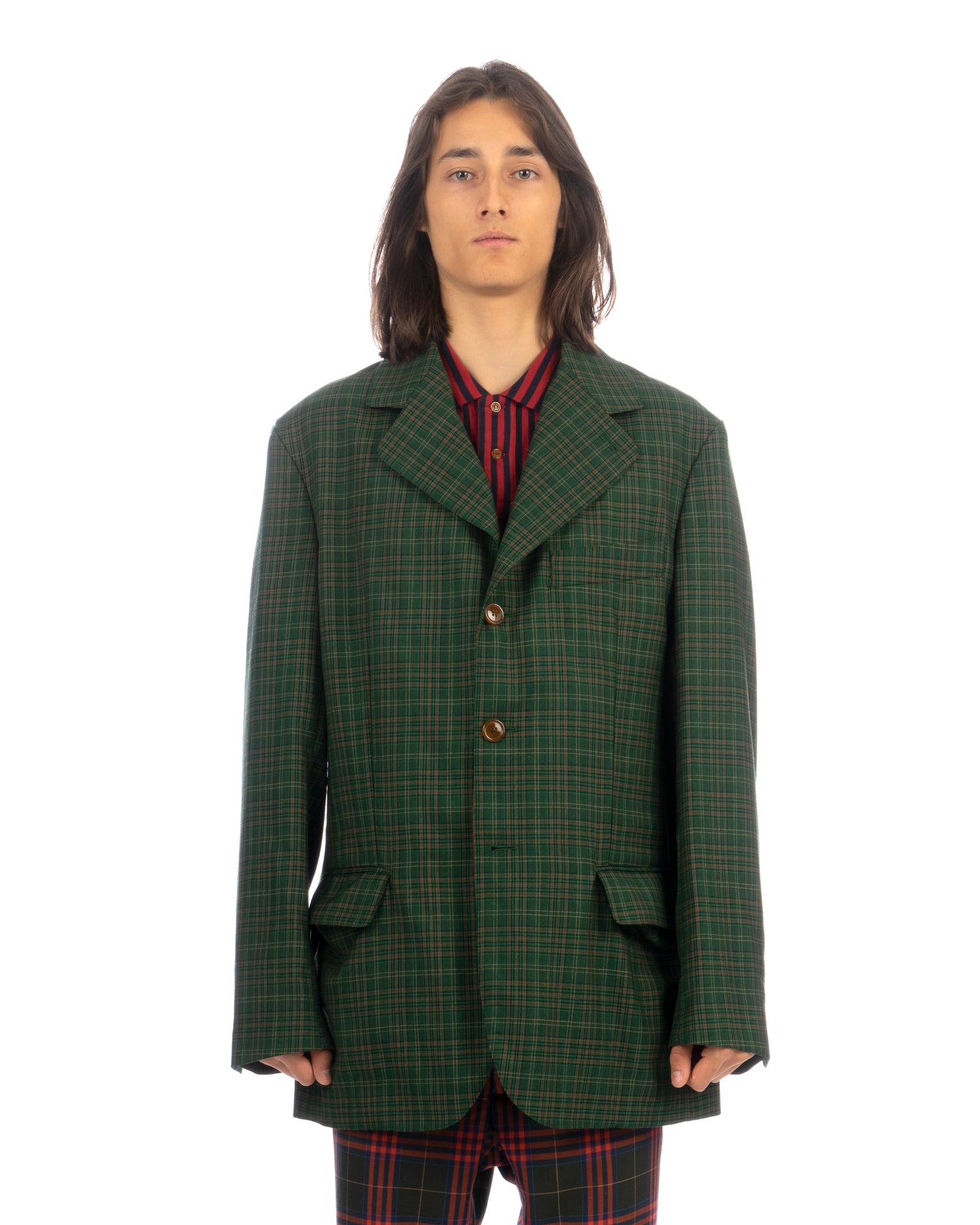 Vivienne Westwood | Wreck Jacket Green | Concrete