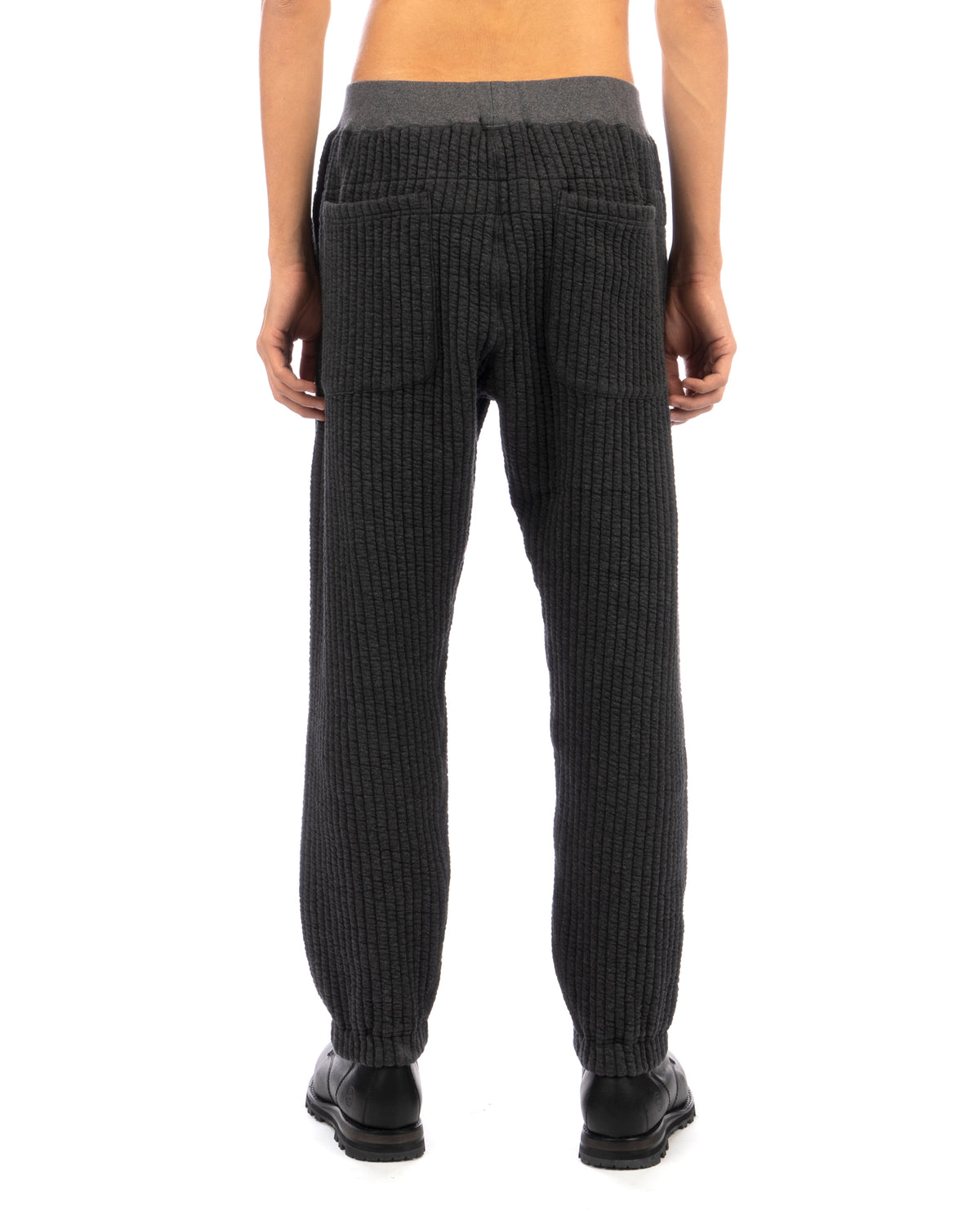 White Mountaineering | Quilted Sweatpants Charcoal - Concrete