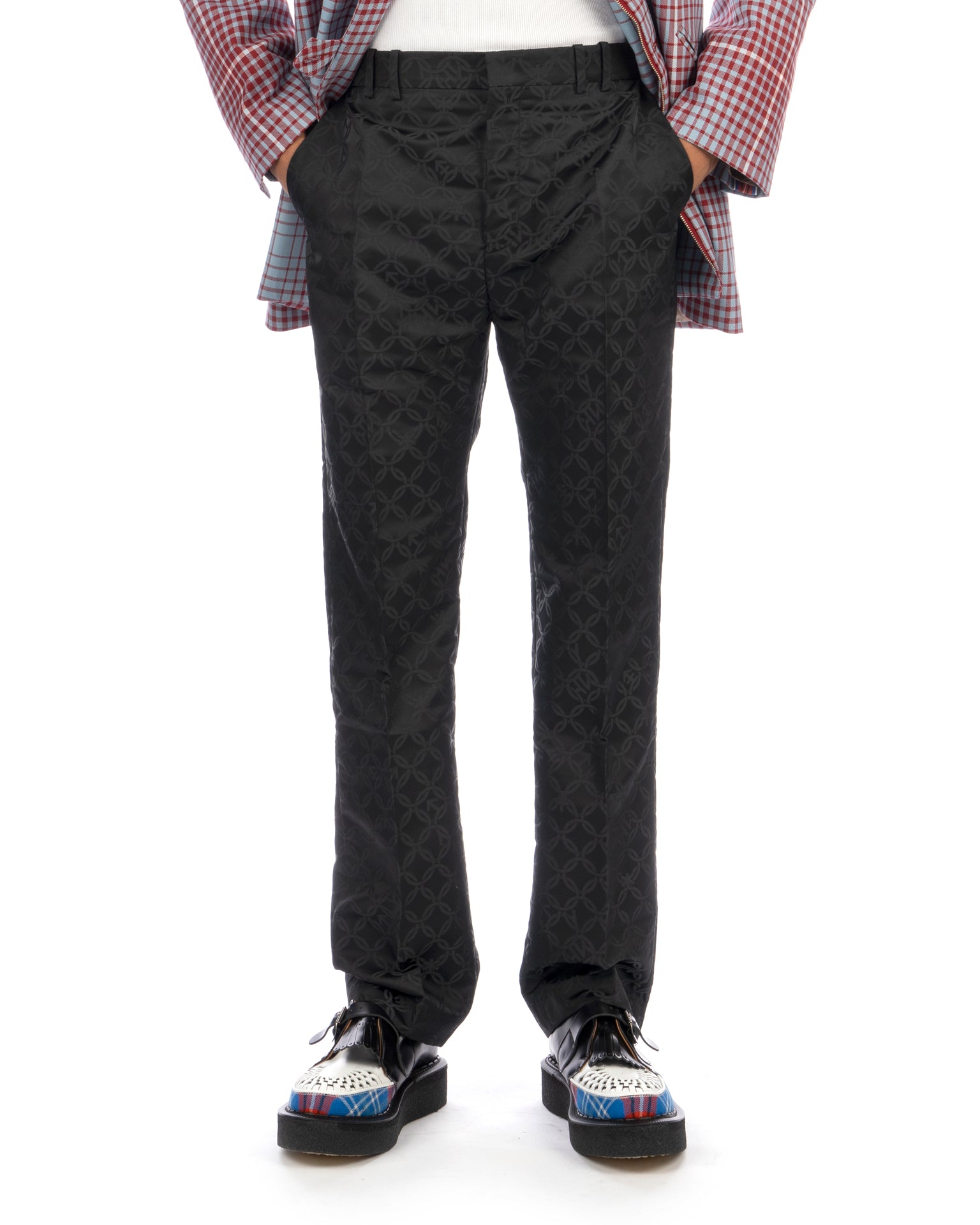 Charles Jeffrey LOVERBOY | Straight Cut Trouser Black | Concrete