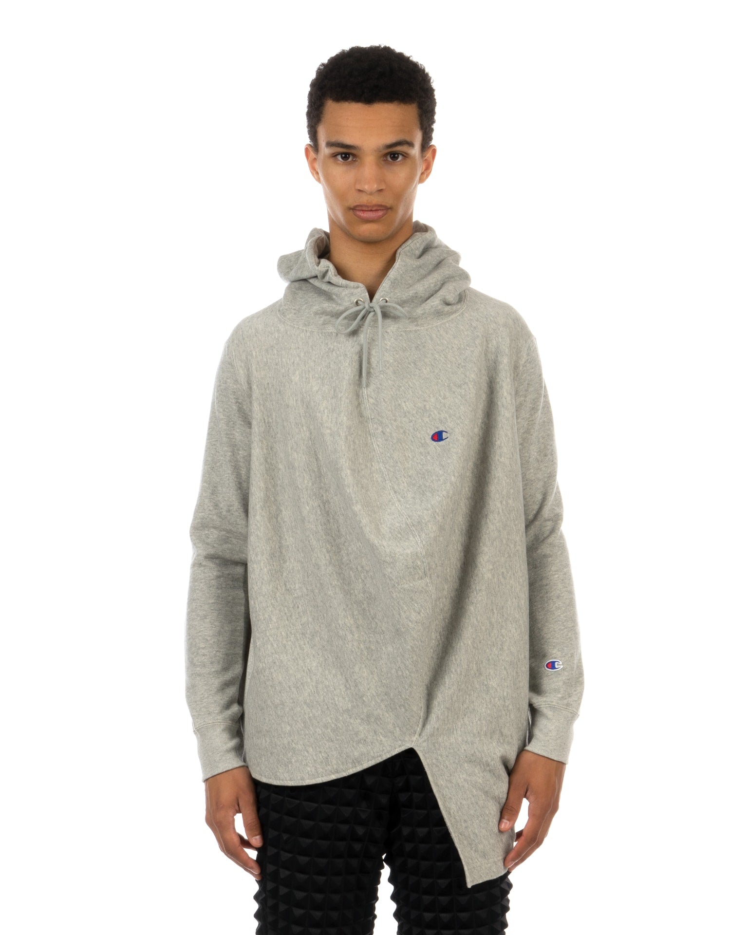 Champion Reverse Weave Hoodie Grey Champion Sweater Material