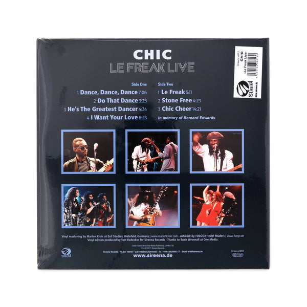 Chic-Le Freak | Live LP - Concrete