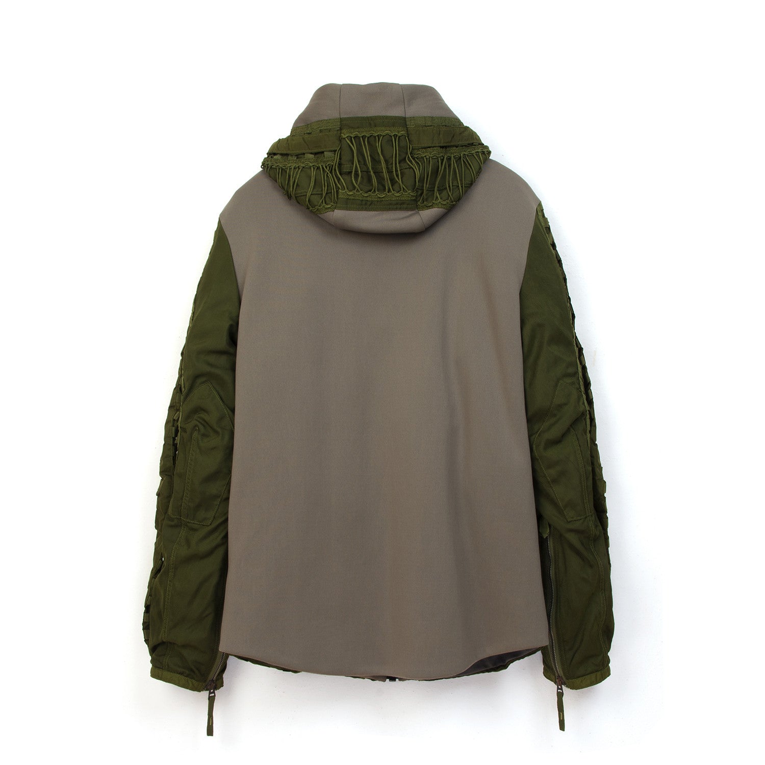 Christopher Raeburn Men's Remade MIG Hooded Jacket Olive | Concrete