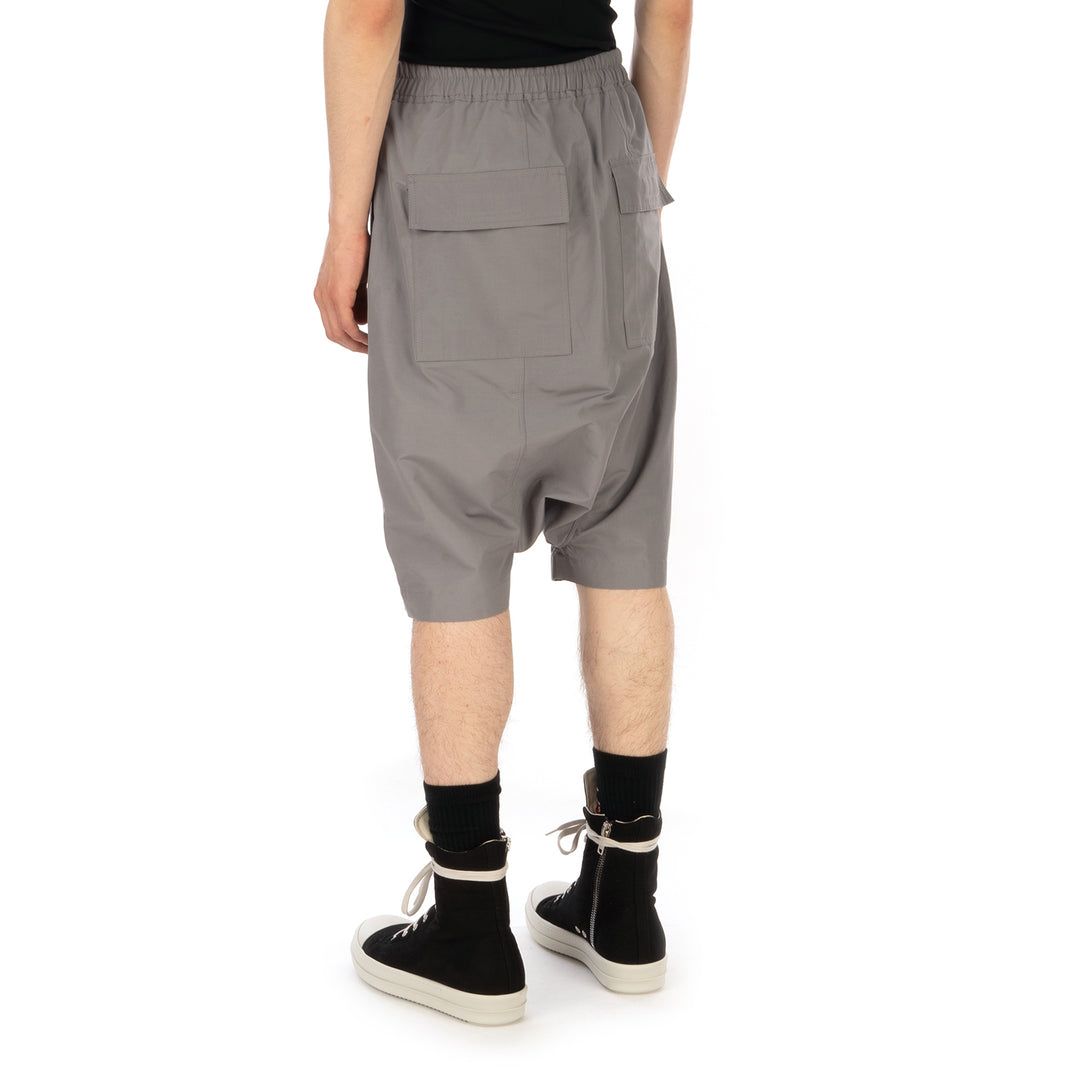 DRKSHDW by Rick Owens Pods Shorts Stone - Concrete