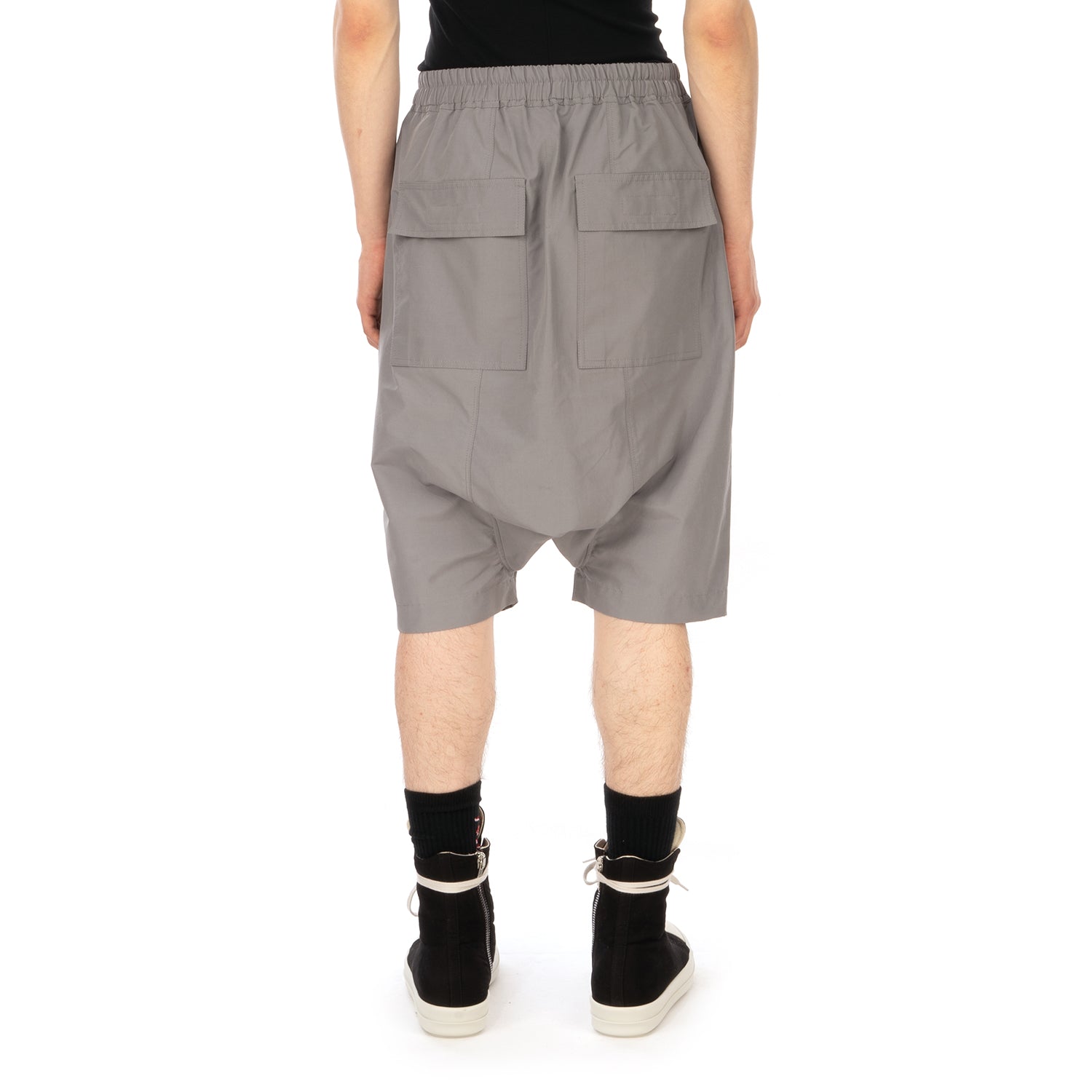DRKSHDW by Rick Owens | Pods Shorts Stone – Concrete