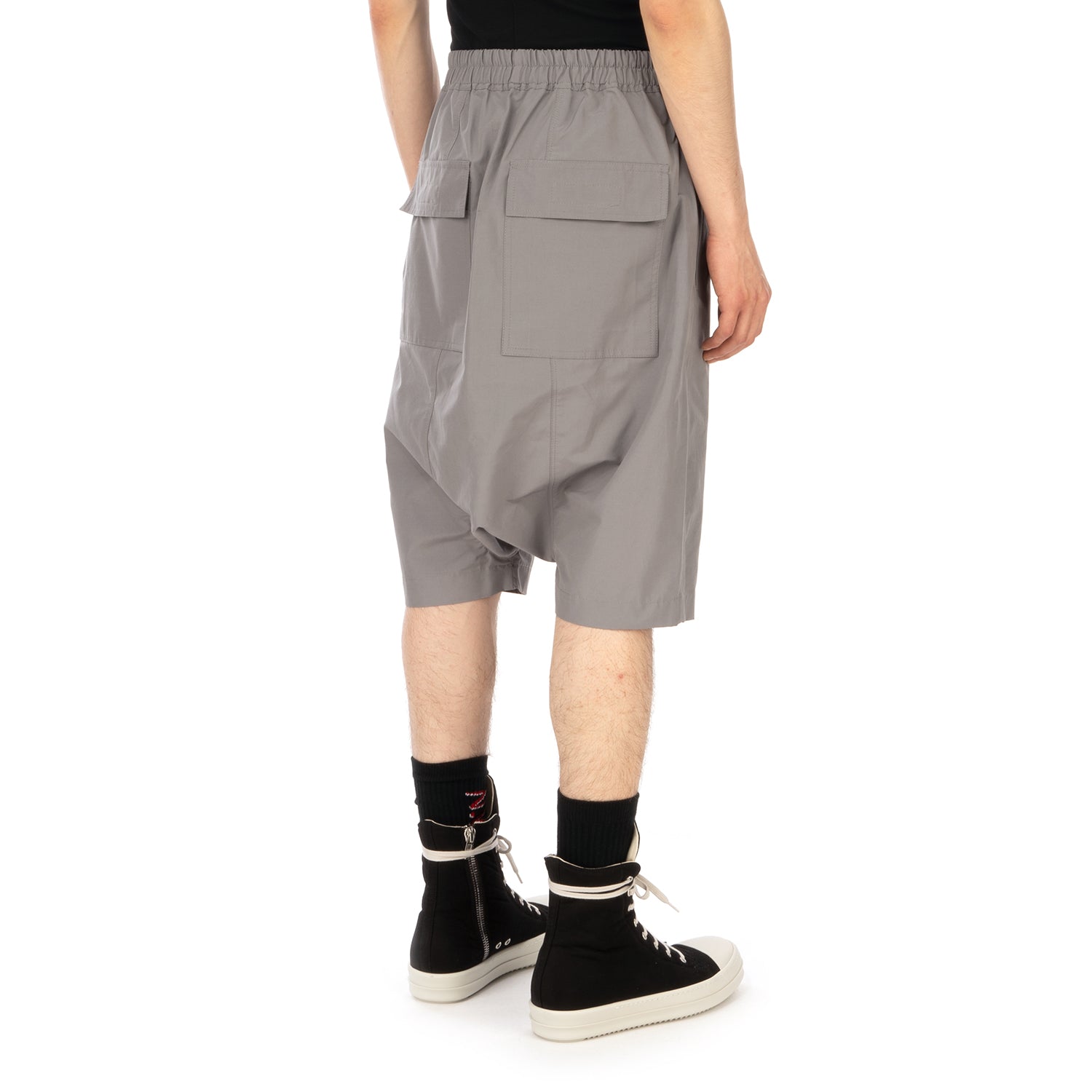 DRKSHDW by Rick Owens | Pods Shorts Stone – Concrete