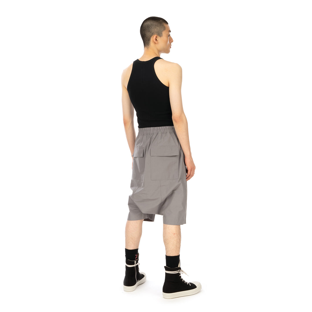 DRKSHDW by Rick Owens Pods Shorts Stone - Concrete