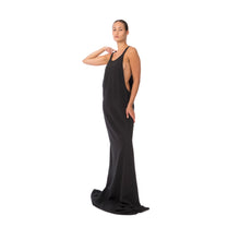 Load image into Gallery viewer, DRKSHDW by Rick Owens Open Tank Gown Black - Concrete