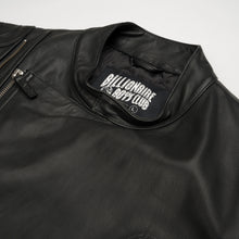 Load image into Gallery viewer, Billionaire Boys Club | Leather Wolfman Motorcycle Jacket Black - Concrete
