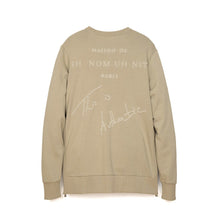 Load image into Gallery viewer, IH NOM UH NIT Embroidered Sweater - Pearls On The Back Taupe - Concrete