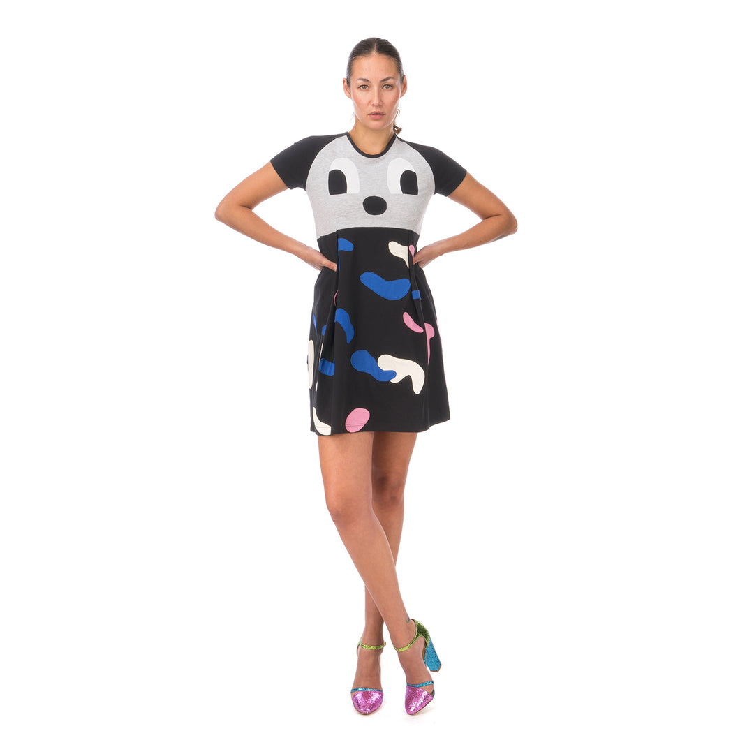 Daniel Palillo Camo Face Dress Grey/Black - Concrete