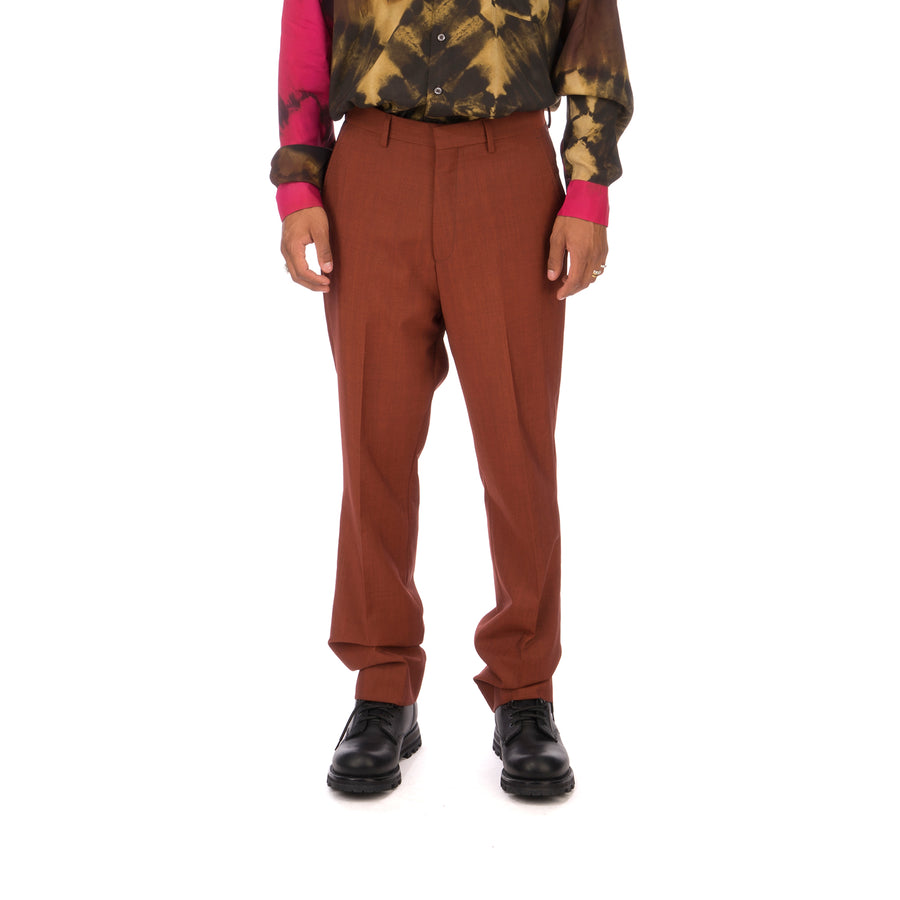 Danilo Paura 'Oler' Oversized Wool Pants Orange - Concrete