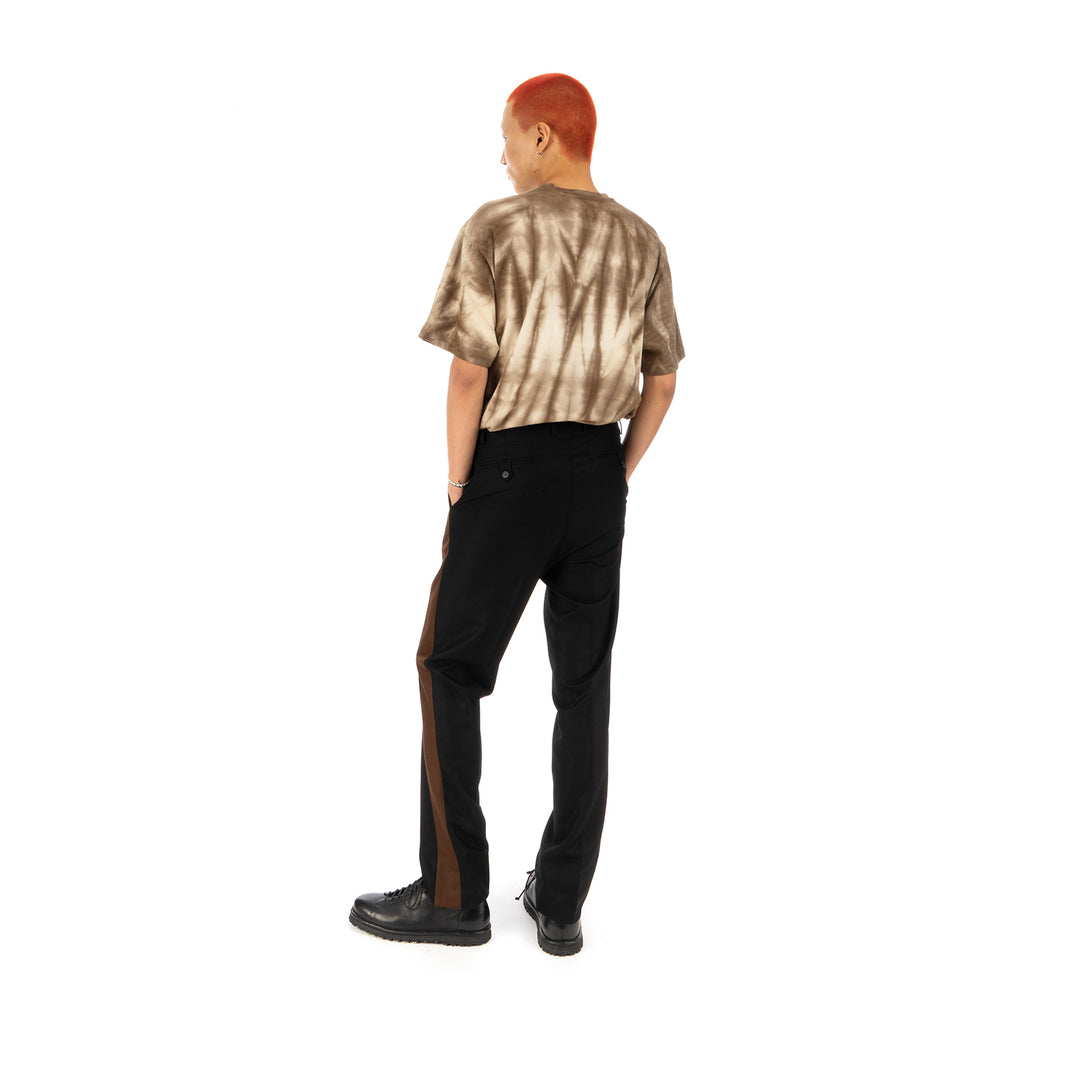 Danilo Paura 'Nelson' Band Pant Black / Brown - Concrete
