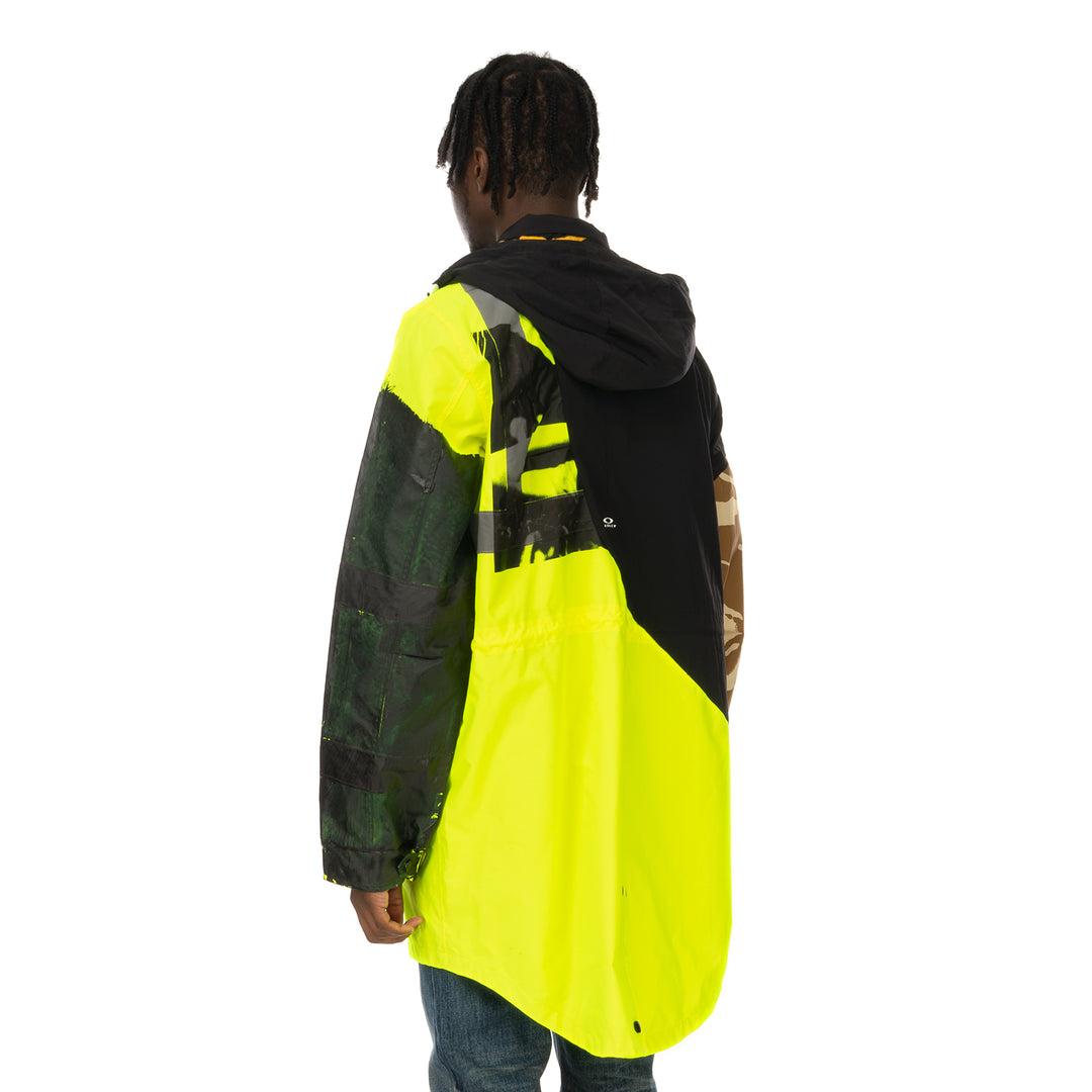 Duran Lantink for Concrete | Flash Long Coat Neon Yellow / Black - Concrete