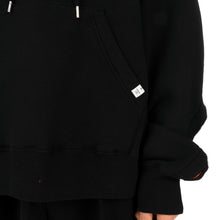 Load image into Gallery viewer, FACETASM | Neon Rib Hoodie Black / Blue - Concrete