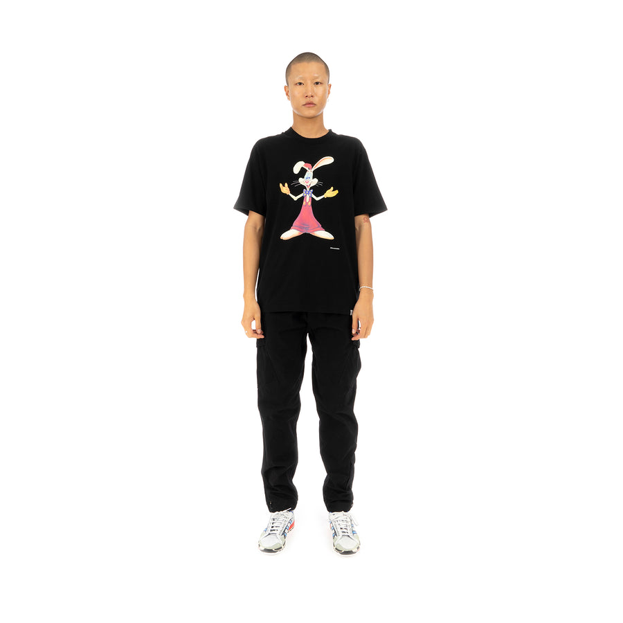 FACETASM | Roger Rabbit Basic T-Shirt Black - Concrete
