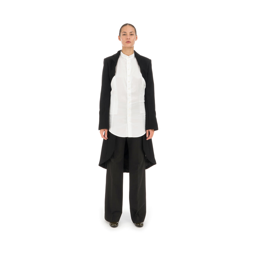 FACETASM | Shirt Jacket Black - Concrete