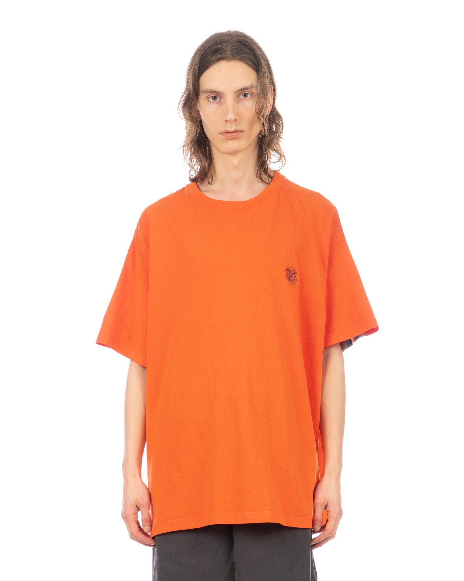 FACETASM | Rib Big Tee Orange | Concrete