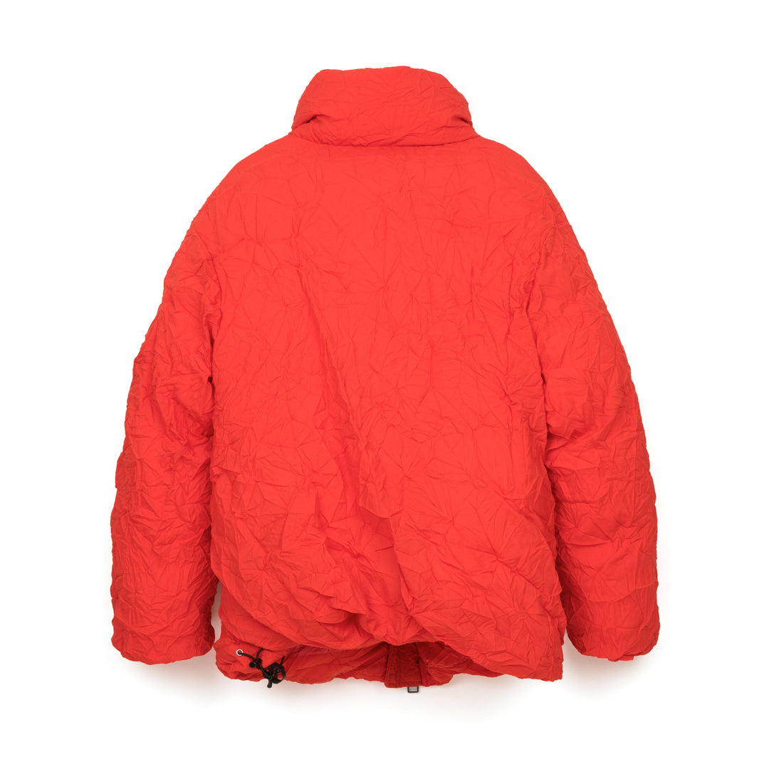 FACETASM | W Twisted Down Jacket Red - Concrete