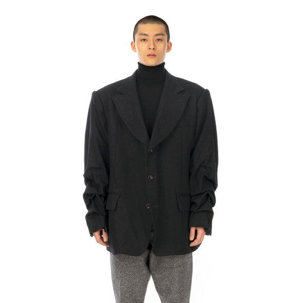 FACETASM | Super Big Jacket Charcoal - Concrete