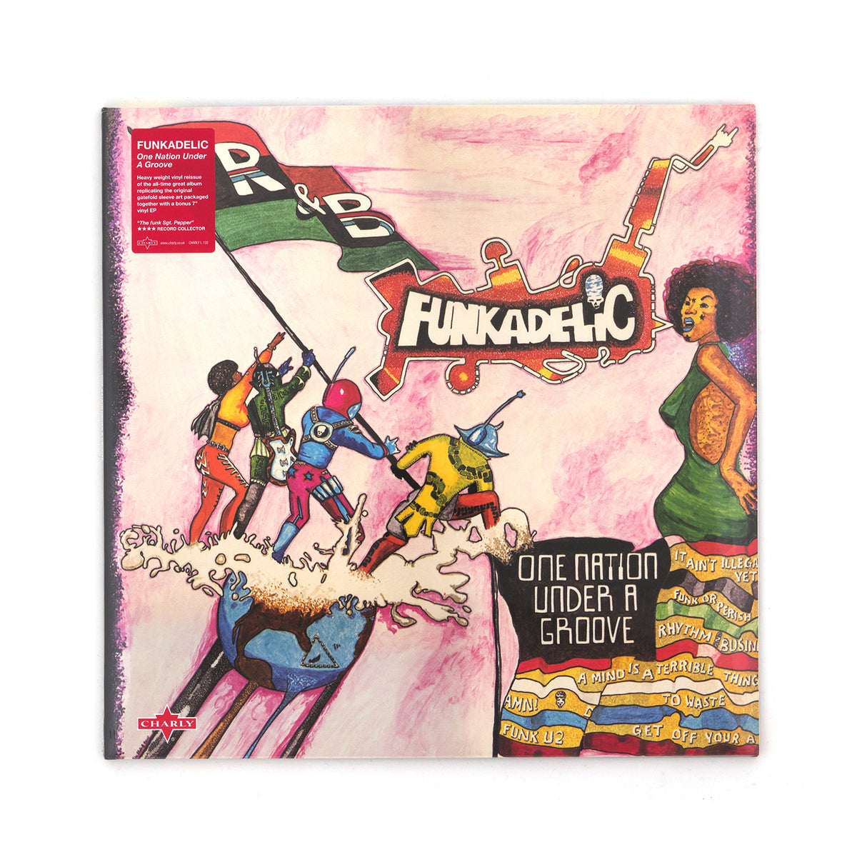 Funkadelic - One Nation Under A Groove LP+7'' - Concrete