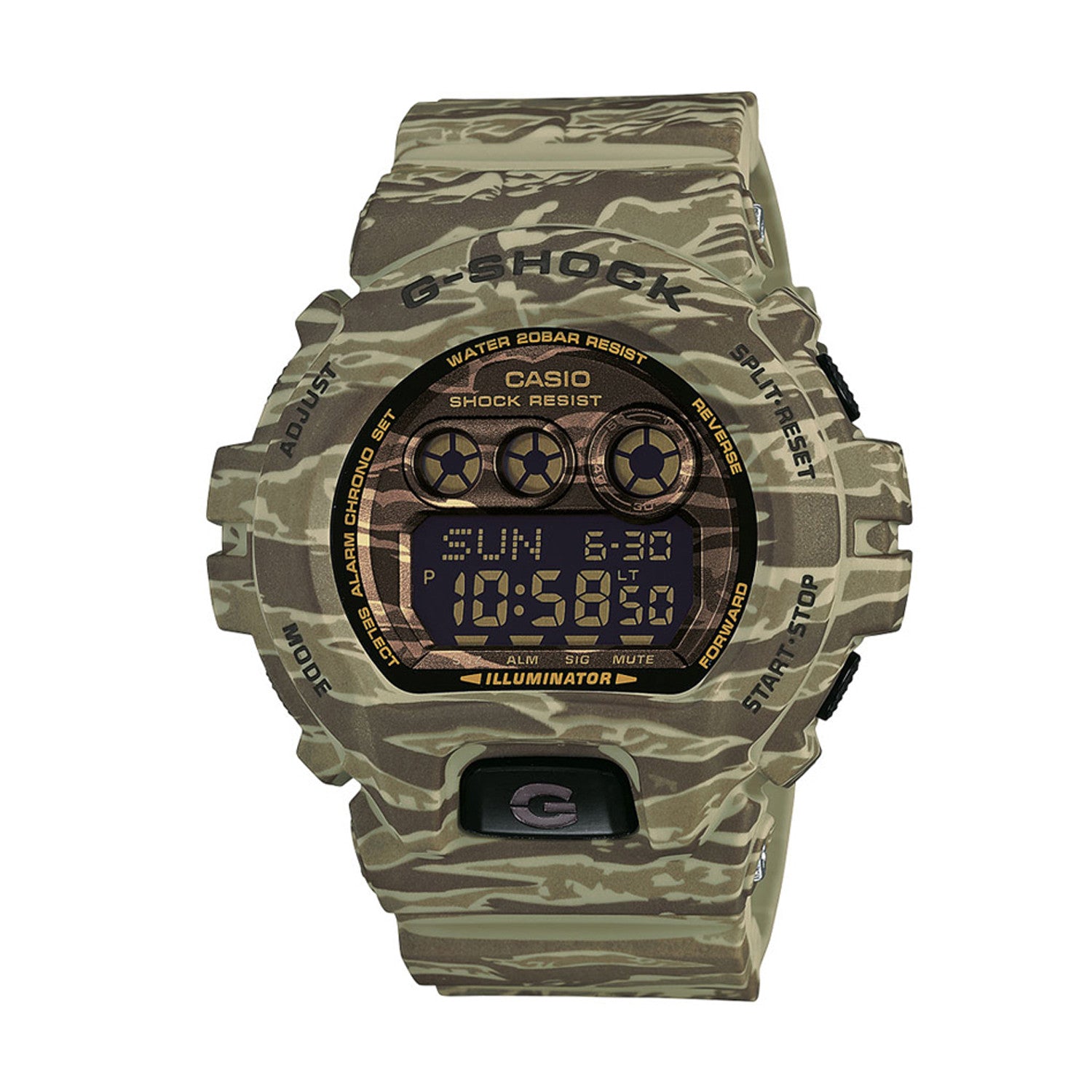 G-SHOCK GD-X6900CM-5JR カモフラージュ G-SHOCK | GD-X6900CM-5ER Khaki – Concrete
