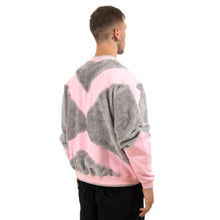 Afbeelding in Gallery-weergave laden, GarbageTV | Jumping Jupiter Sweater Pink / Grey - Concrete