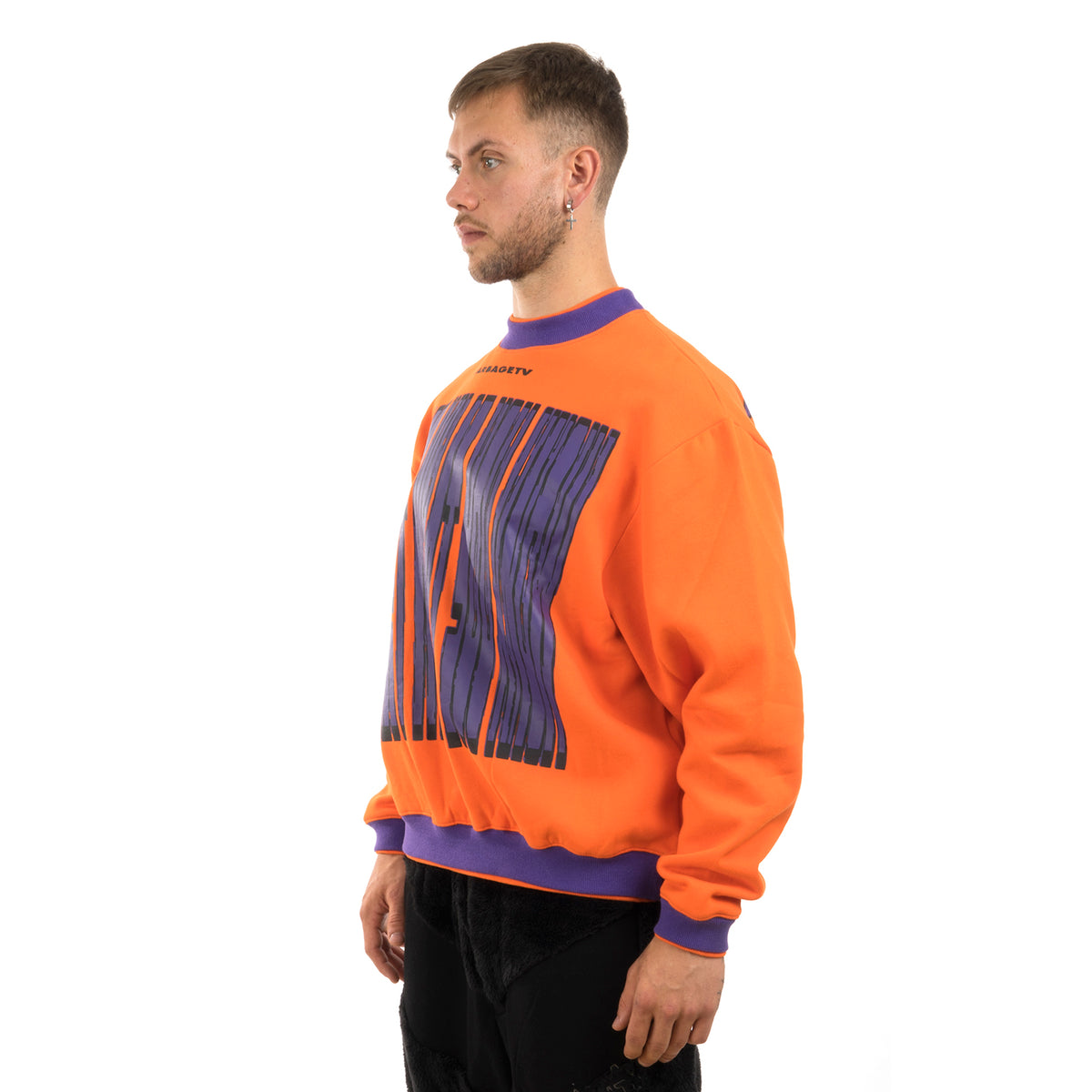 GarbageTV | Sweater 4 Forget It Orange - Concrete