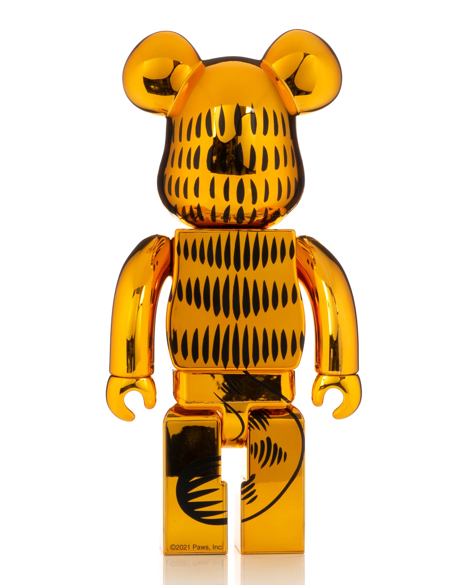 MEDICOM TOY BE@RBRICK GARFIELD GOLD-