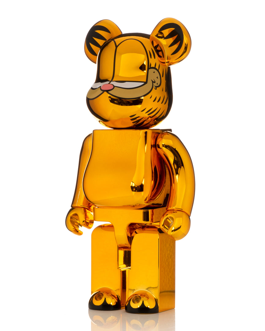 Medicom Toy | Be@rbrick 1000% Garfield Gold Chrome Ver. - Concrete
