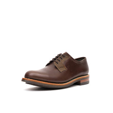 Load image into Gallery viewer, Grenson x Barbour Peterlee Dark Brown/ Waxy Cyclone - Concrete