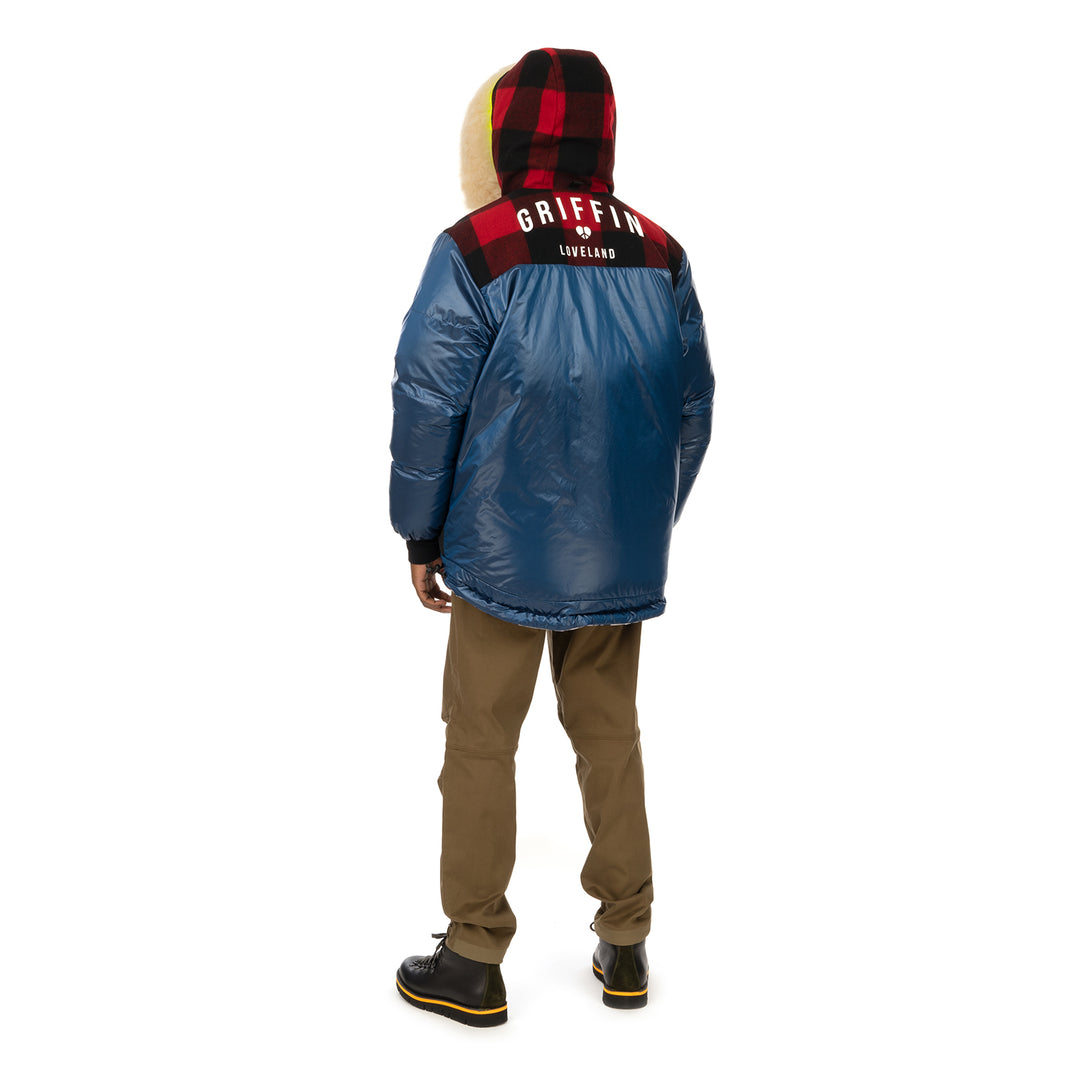Griffin | Reversible Atlantic Parka Snow Camo / Black Majo - Concrete
