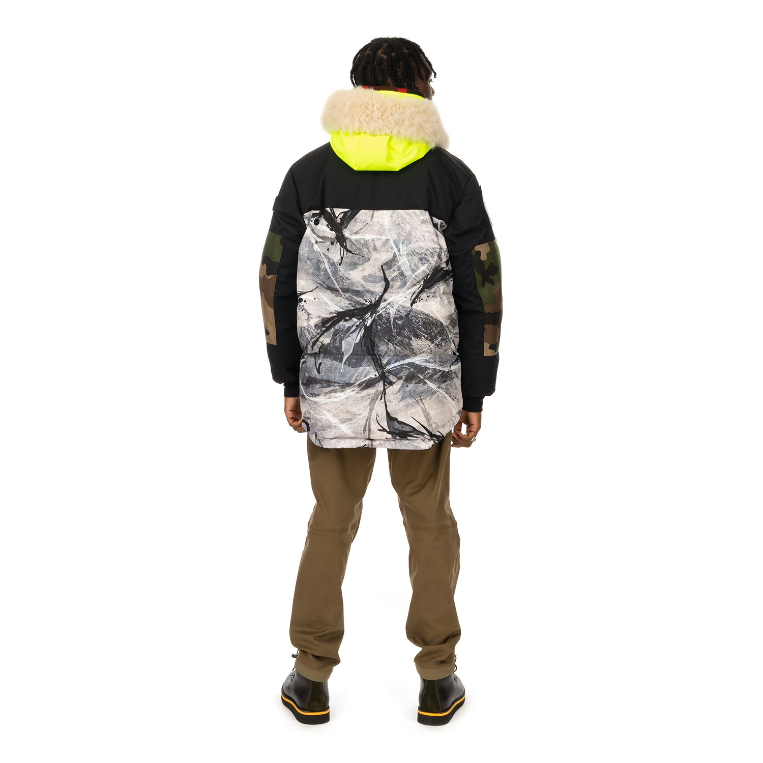 Arielle camo best sale parka coat