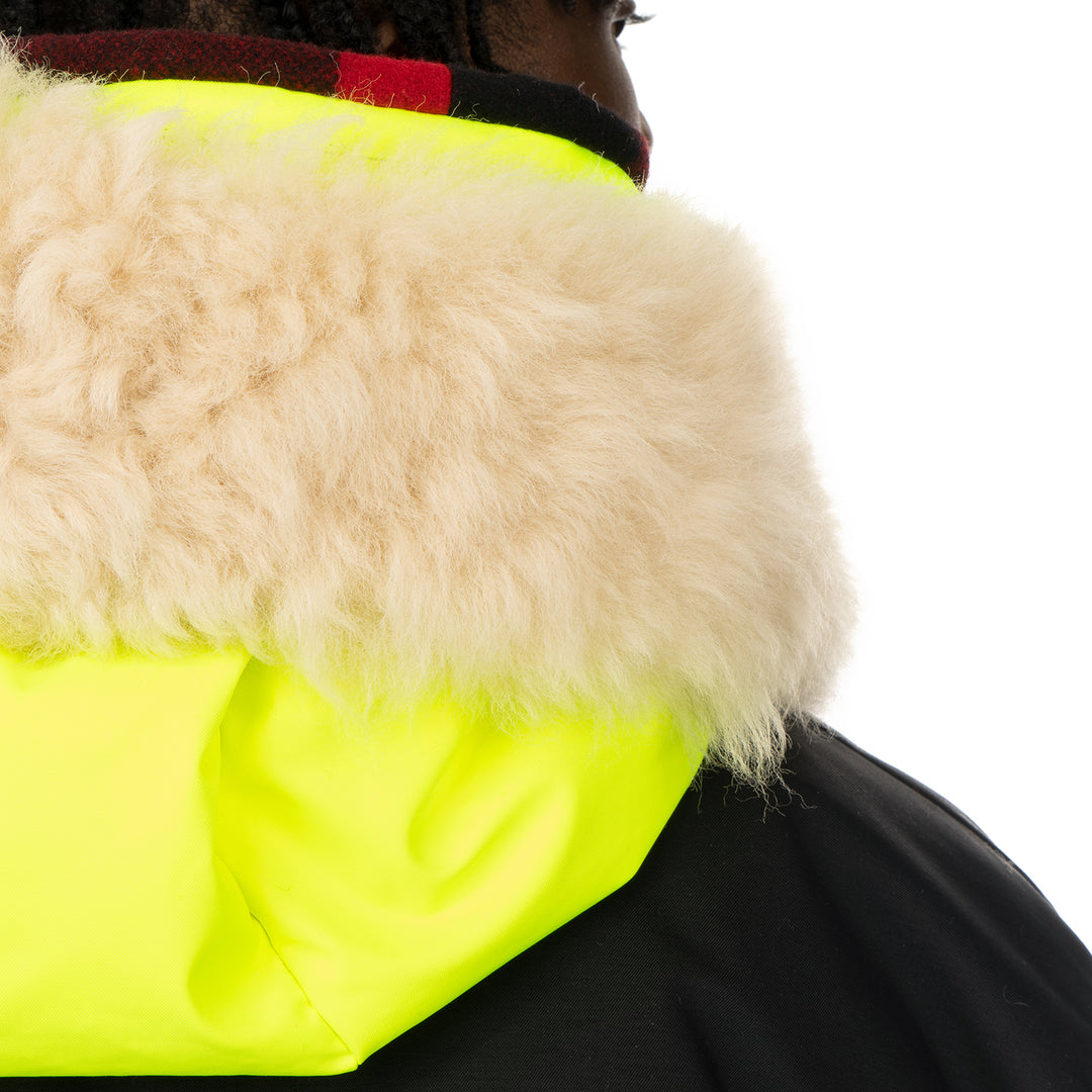 Griffin | Reversible Atlantic Parka Snow Camo / Black Majo - Concrete