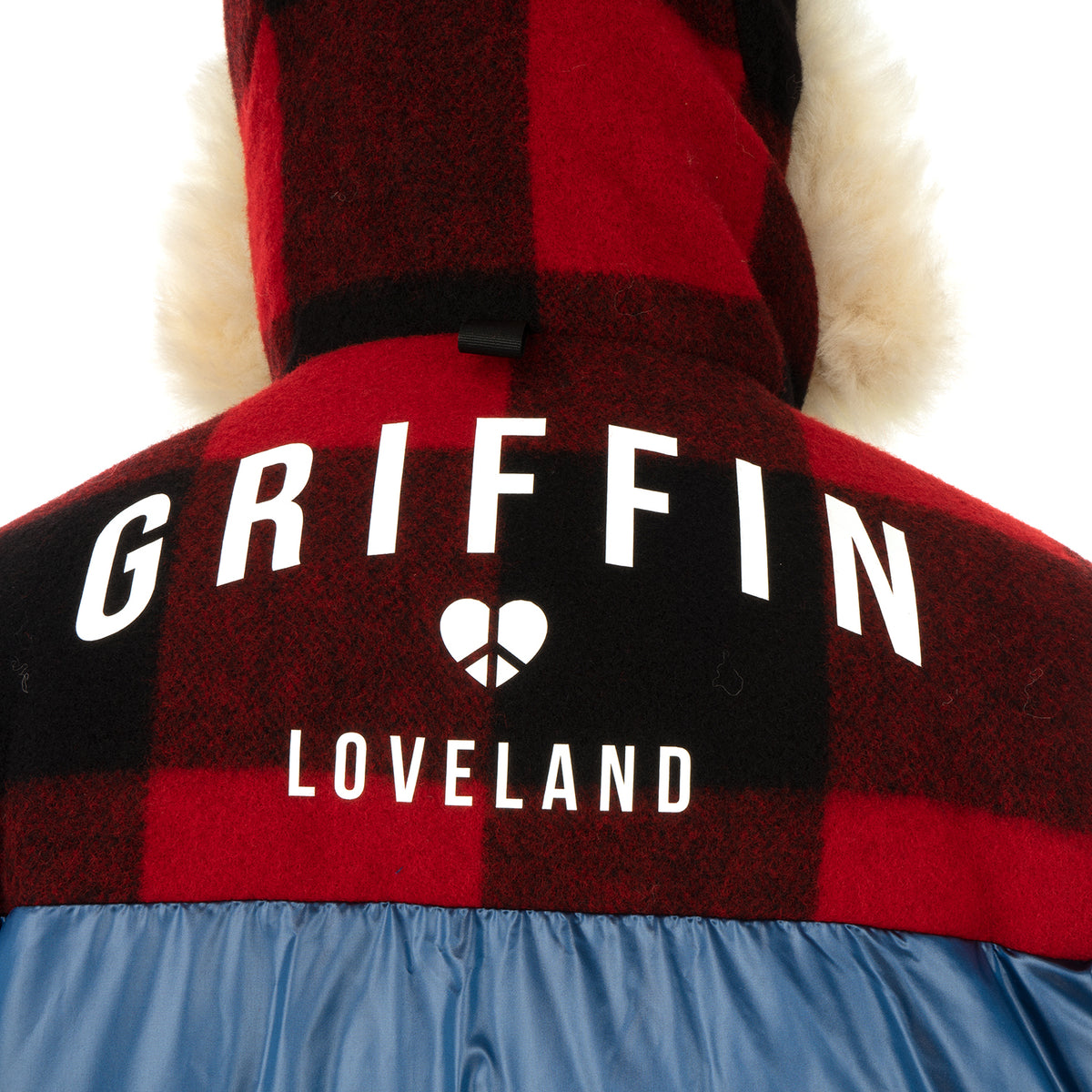 Griffin | Reversible Sleeping Bag Coat Snow Camo / Black - Concrete