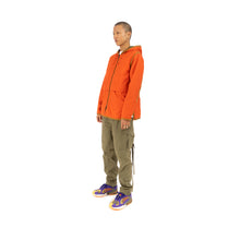 Load image into Gallery viewer, Element x Nigel Cabourn Alder Reversible Blanket Fleece Jacket Orange/Multicolor - Concrete
