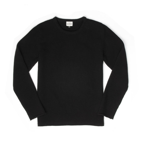 Hansen | 'Verner' Crewneck Sweater Black - Concrete
