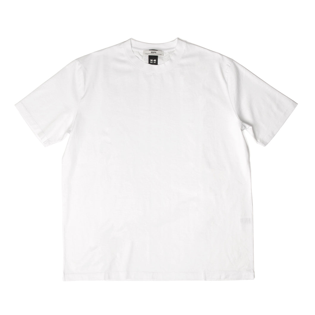 Hope Sure Tee White - Concrete
