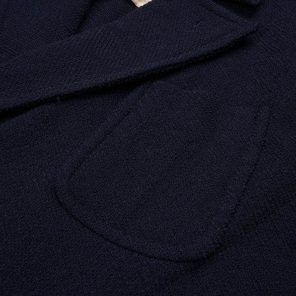 Haversack | Wool Coat Navy 471813-59 - Concrete