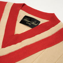 Load image into Gallery viewer, Haversack | Knit Beige / Red 831900-31 - Concrete
