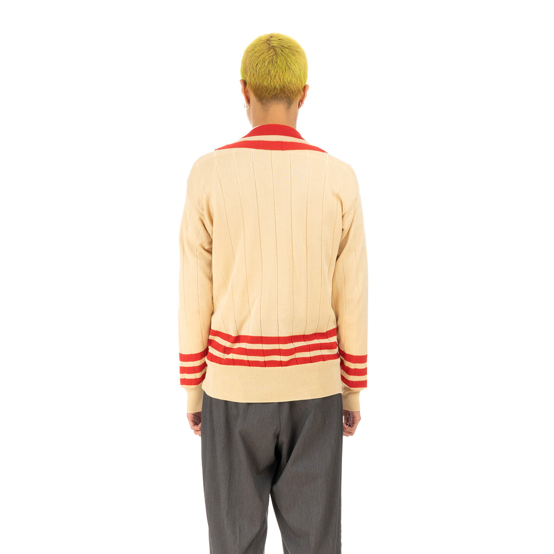 Haversack | Knit Beige / Red 831900-31 - Concrete