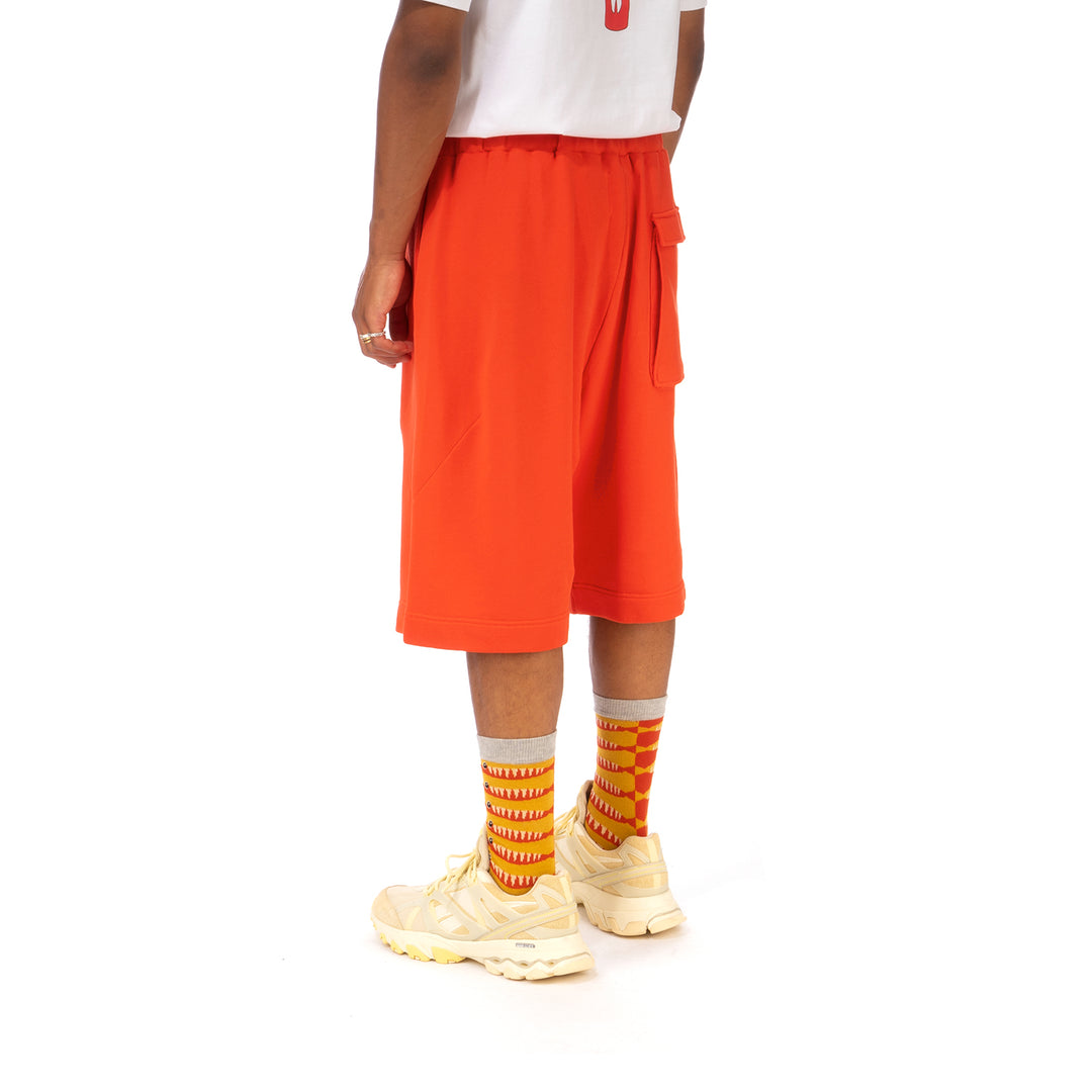 Henrik Vibskov | Hang Sweat Shorts Red - Concrete
