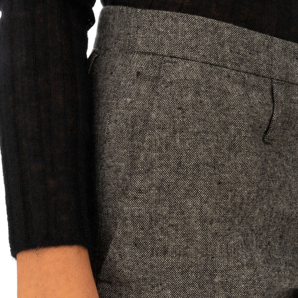 Hope | Law Trousers Charcoal Melange - Concrete