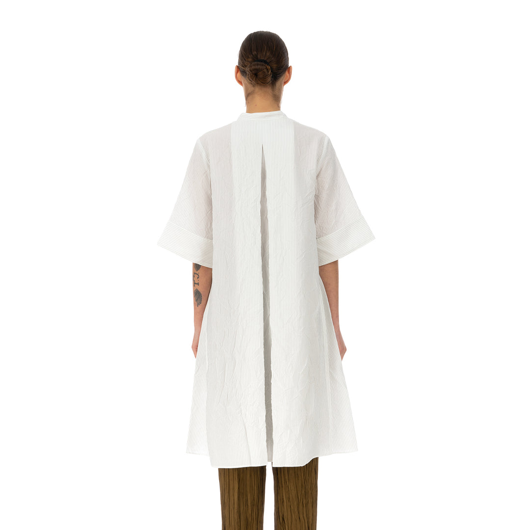 Hope | Field Dress White Stripe - Concrete