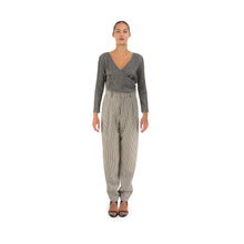 Load image into Gallery viewer, Hope Star Trousers Black Pepita Check - Concrete